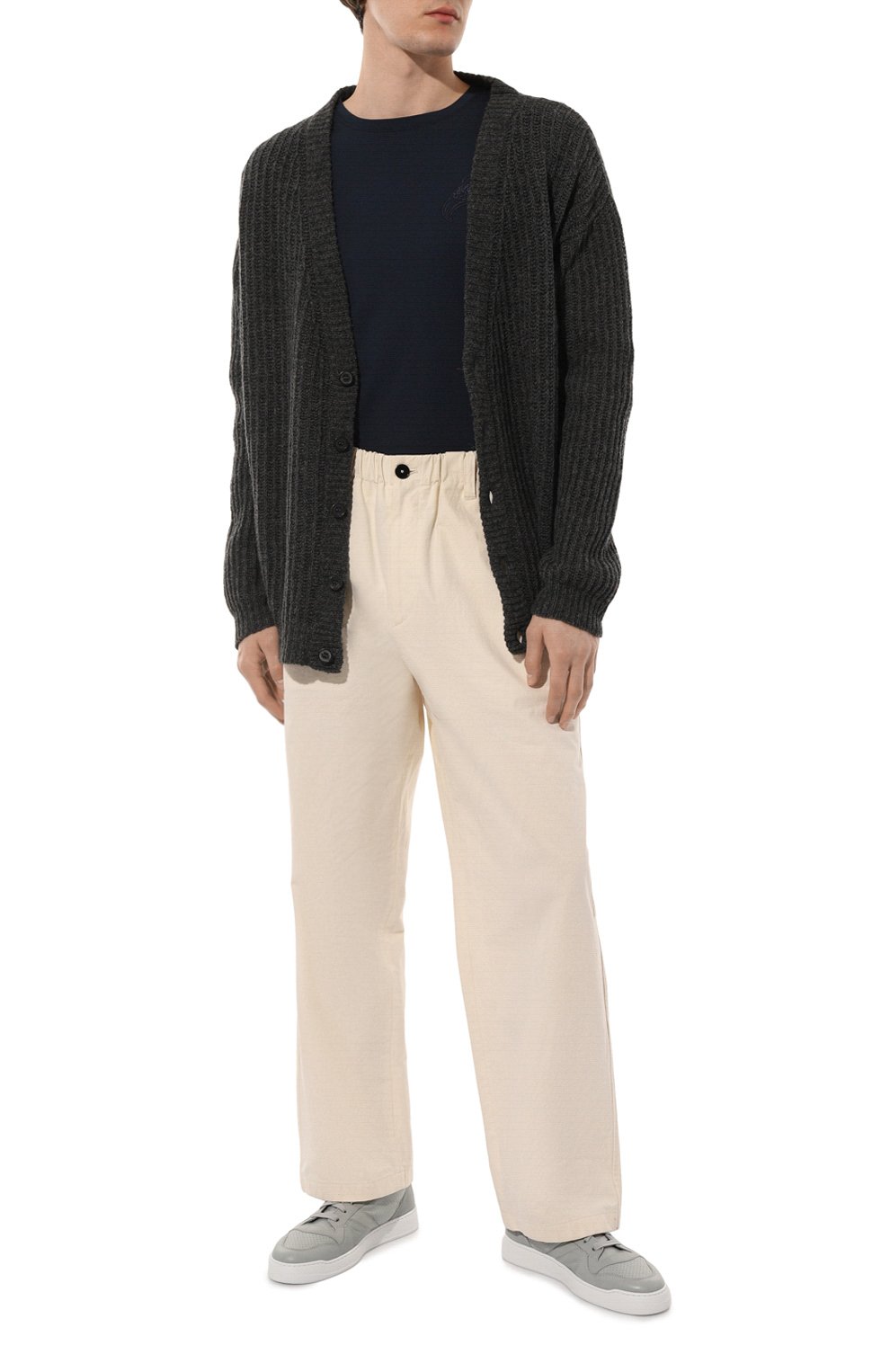 Футболка STEFANO RICCI темно-синего цвета по цене 43150 руб., арт. MNH3202450/803, фото 2 Футболка STEFANO RICCI, арт. MNH3202450/803, фото 2