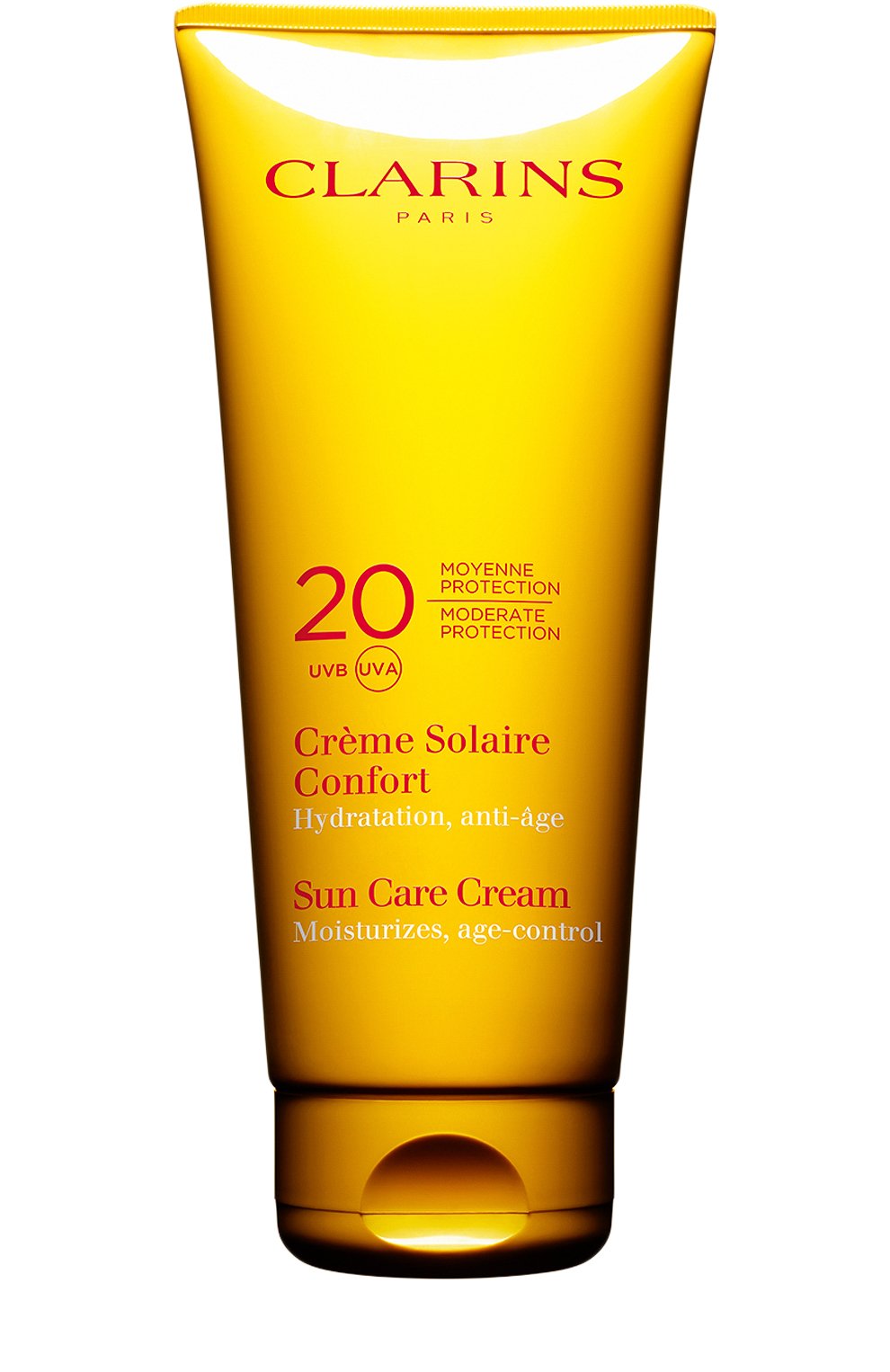 Солнцезащитный крем для лица и тела crème solaire confort spf 20 (200ml) CLARINS, арт. 80042998, фото 1