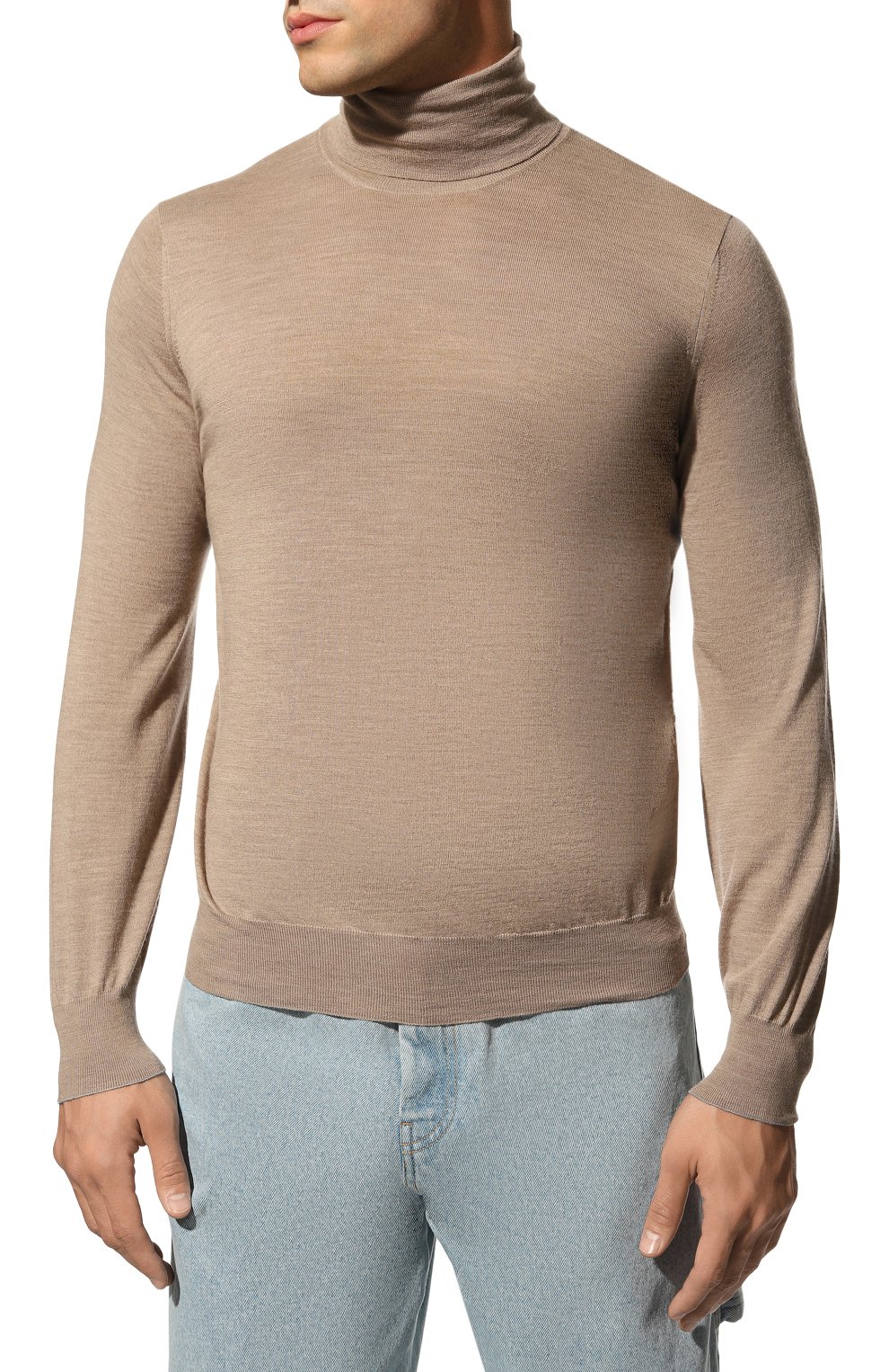 Водолазк�а из шерсти и кашемира BRUNELLO CUCINELLI, арт. M2400103, фото 3