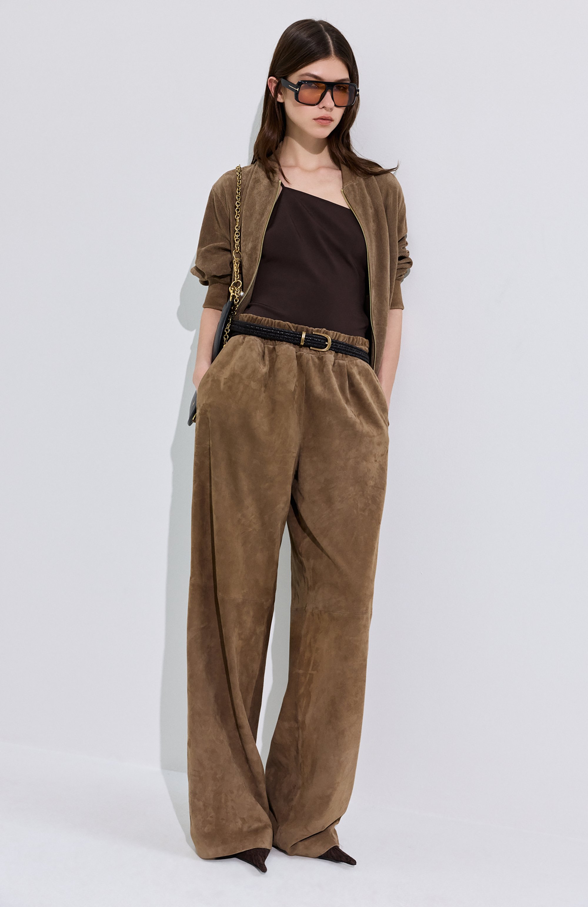 Боди из вискозы SAINT LAURENT, арт. 861813/Y77JG, фото 6