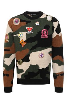 Свитер из шерсти и вискозы DOLCE & GABBANA, арт. GXI51Z/JCMY8, фото 1
