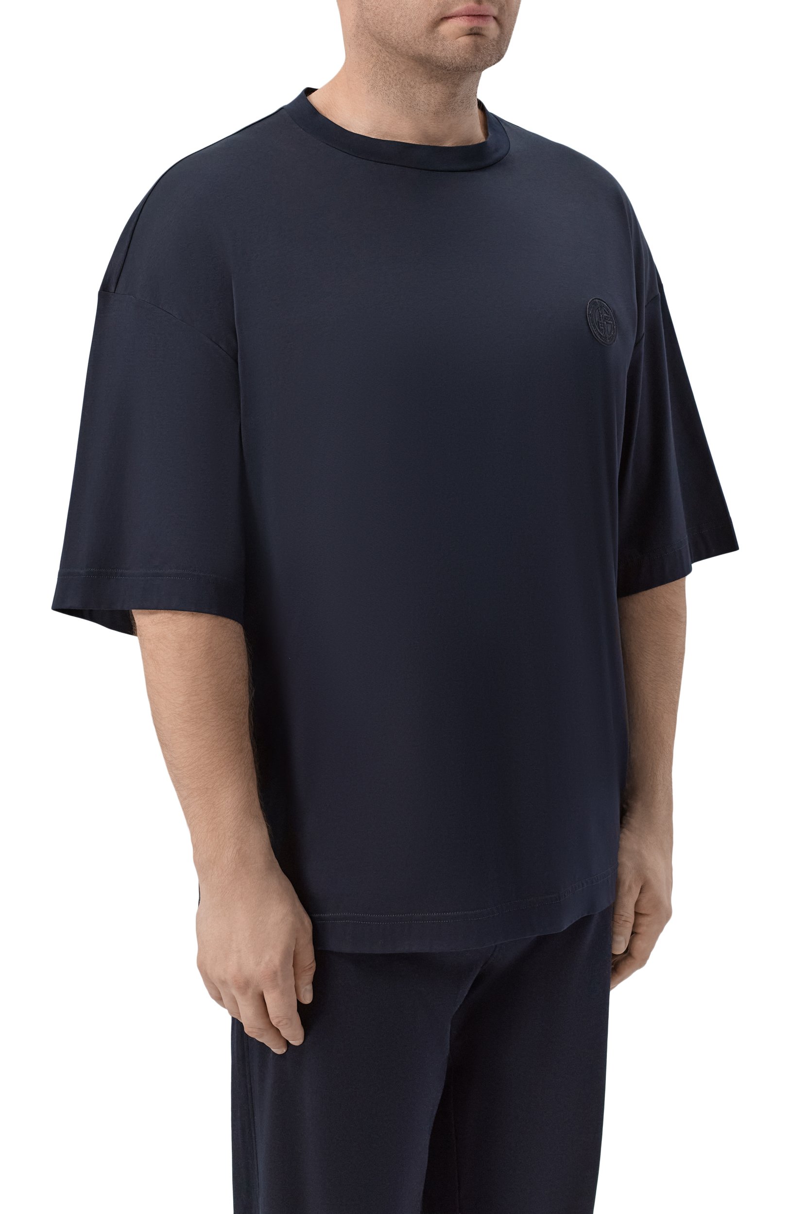 Хлопковая футболка GIORGIO ARMANI, арт. GM000315/AF30132, фото 3