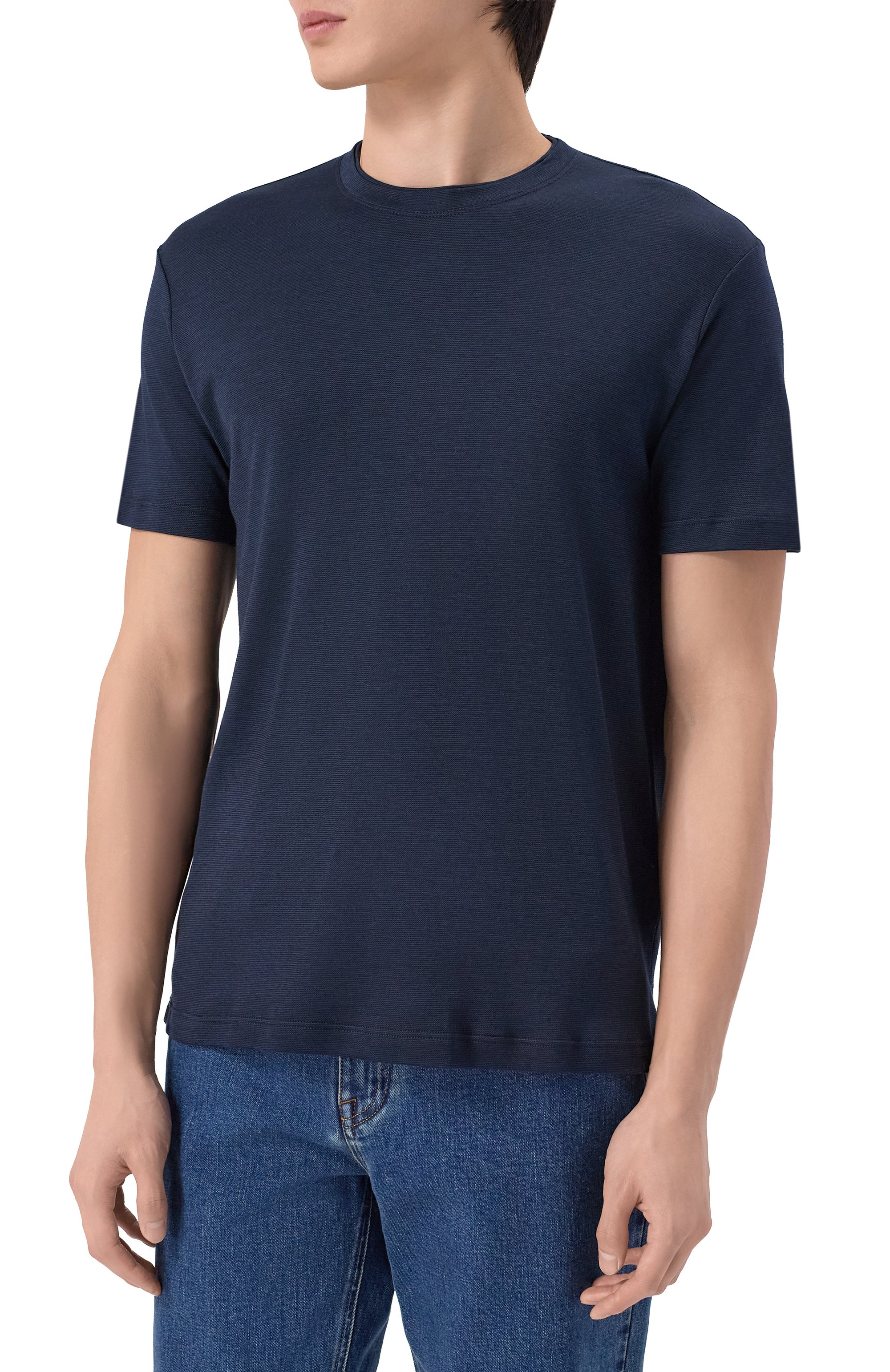 Футболка из хлоп�ка и лиоцелла PAUL&SHARK, арт. 25411026, фото 3