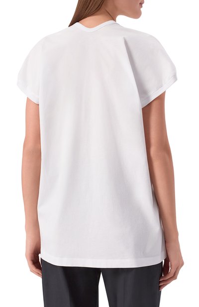 Хлопковая футболка DRIES VAN NOTEN, арт. 131101/3600, фото 4