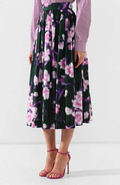 Хлопковая юбка DRIES VAN NOTEN, арт. 191-10870-7100, фото 3