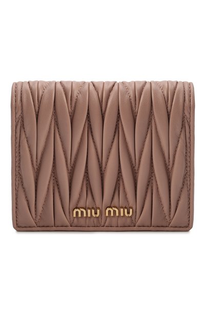 Кожаное портмоне MIU MIU, арт. 5MV204-N88-F0770, фото 1