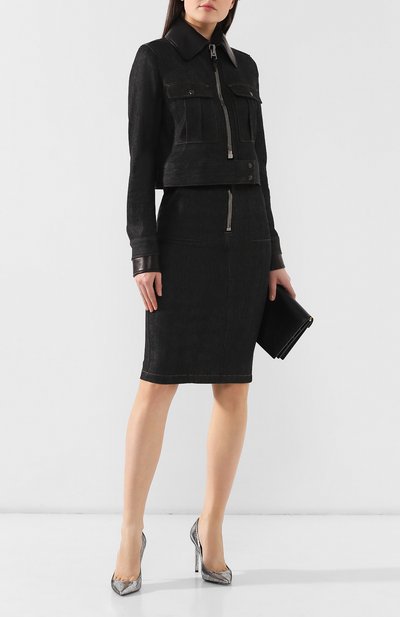 Джинсовая юбка TOM FORD, арт. GCD030-DEX095, фото 2