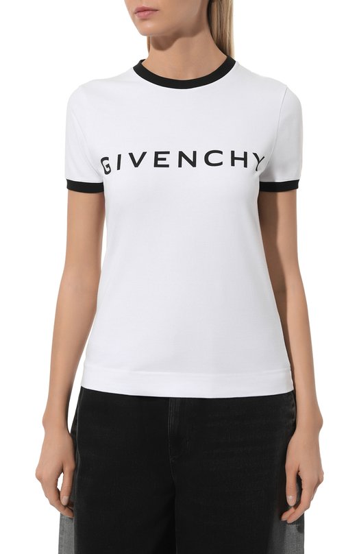 фото Хлопковая футболка givenchy