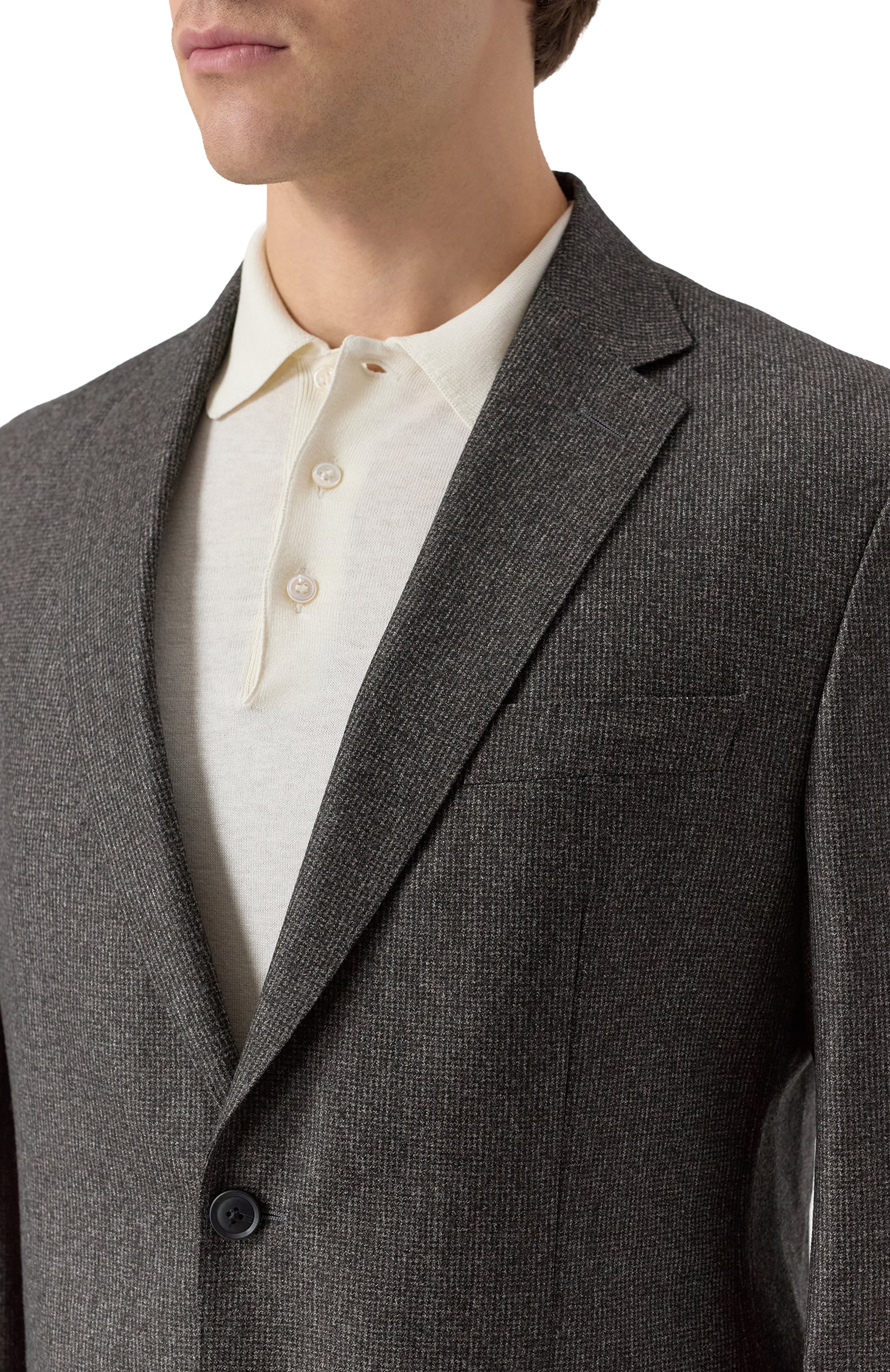 Шерстяной пиджак BOSS, арт. 50553336, фото 6