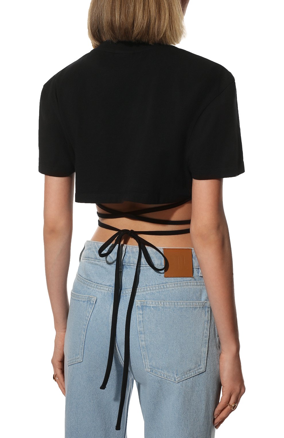 Хлопковый топ JACQUEMUS, арт. 211JS001-2160, фото 4