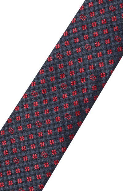 Шелковый галстук GUCCI, арт. 597126 4E002, фото 4