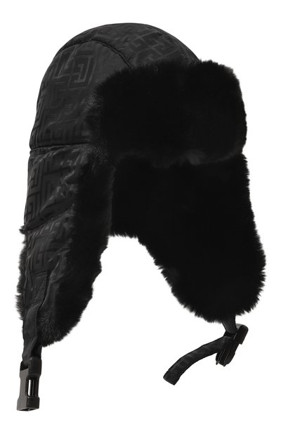 Шапка-ушанка BALMAIN, арт. YF2XB006MB97, фото 1