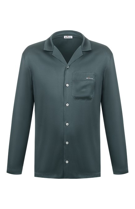 Мужская шелковая сорочка KITON, арт. UNWM018K0245H05