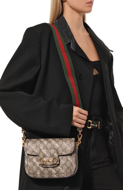Сумка 1955 horsebit mini gucci x balenciaga GUCCI, арт. 658574 ULZAG, фото 2