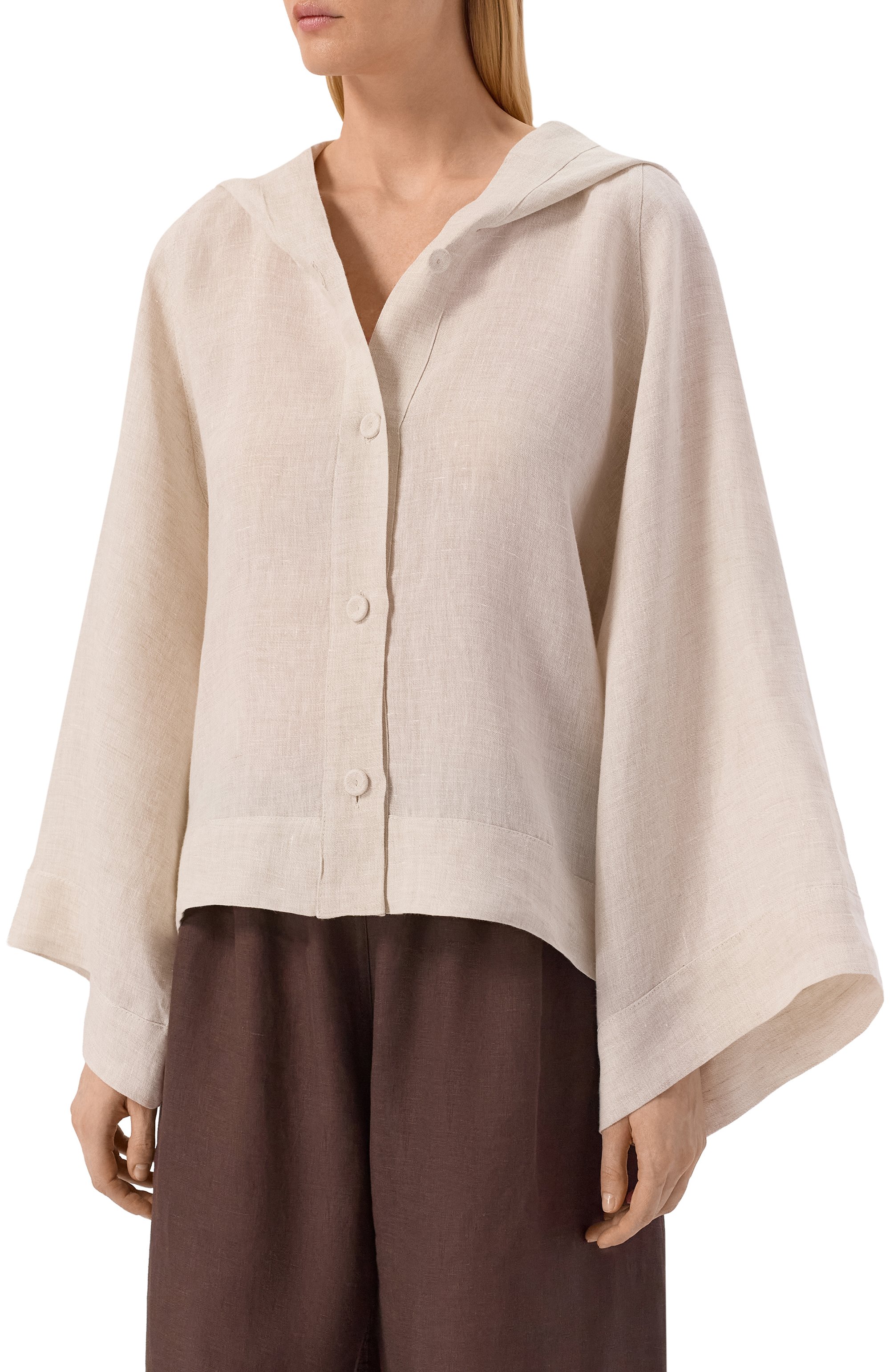 Льняная туника MAURIZIO, арт. W07080881/SB, фото 3