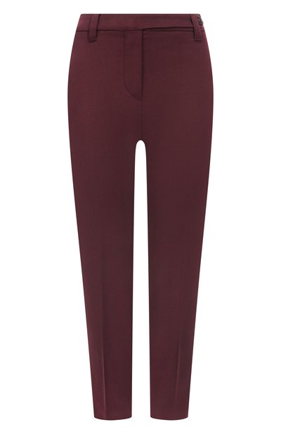 Женские хлопковые брюки BRUNELLO CUCINELLI, арт. MP126P8703