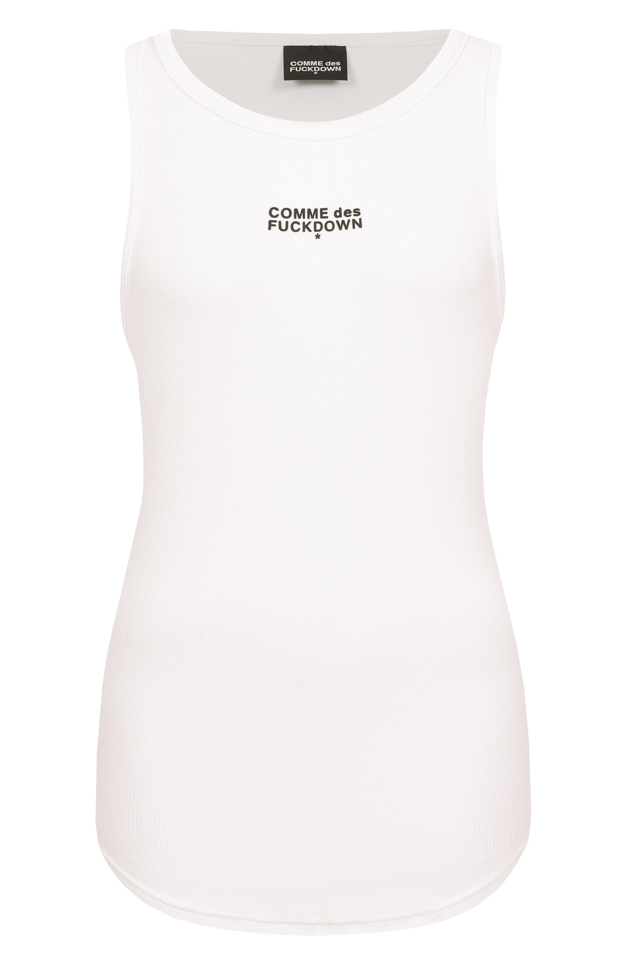 Хлопковая майка COMME DES FUCKDOWN, арт. CFABW01246, фото 1