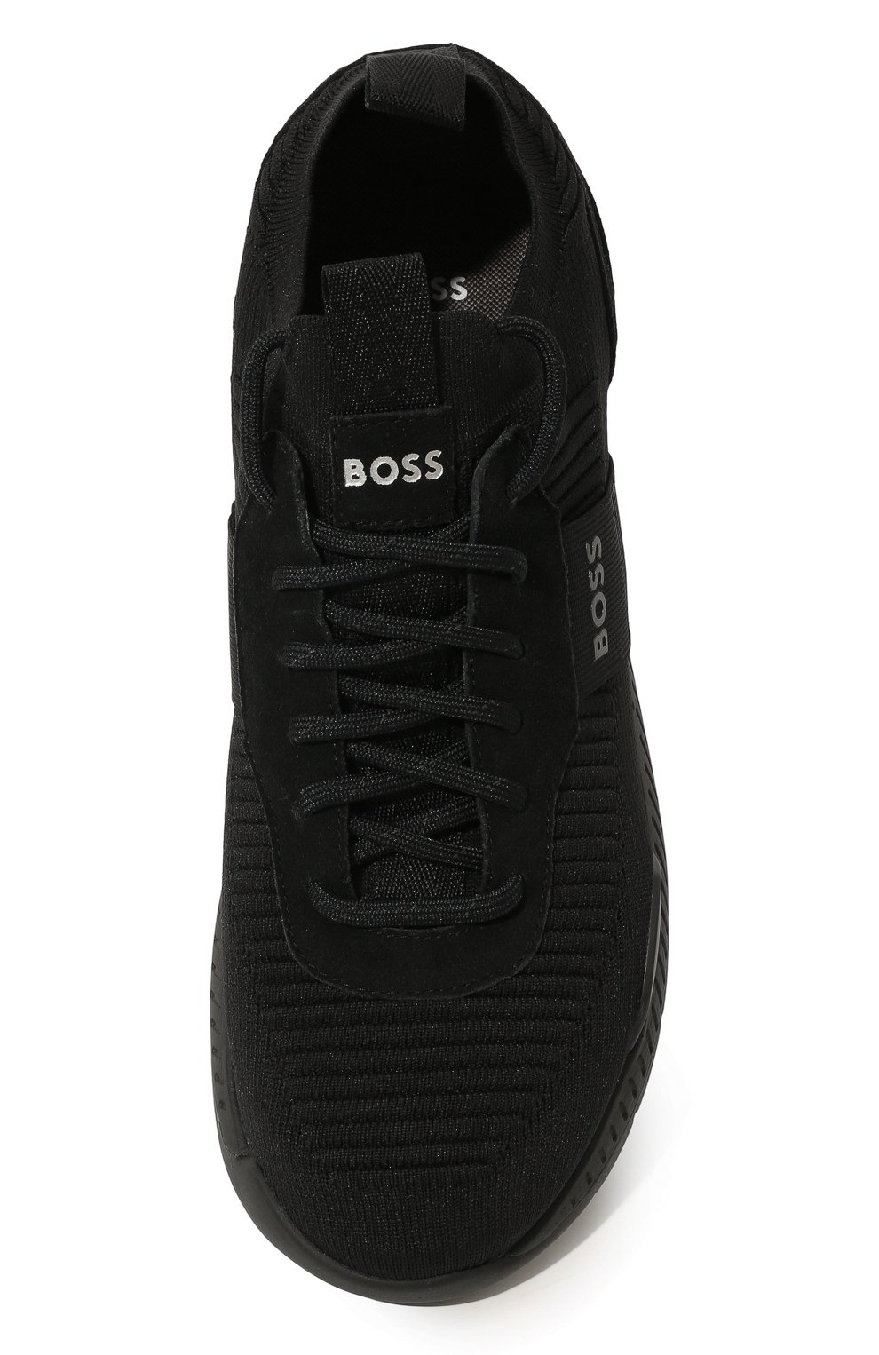 Текстильные кроссовки BOSS, арт. 50470596, фото 6