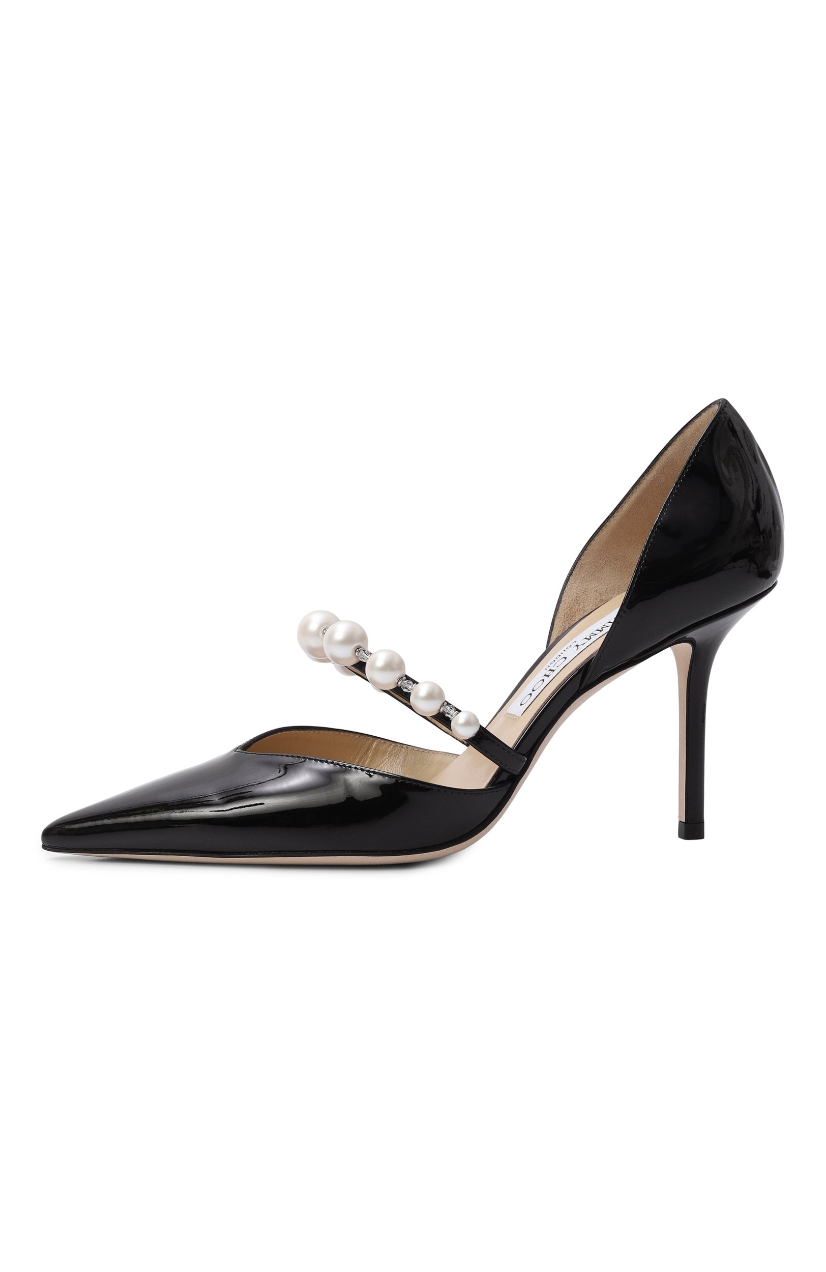 Лакированные туфли aurelie 85 JIMMY CHOO, арт. AURELIE 85/XKM, фото 4