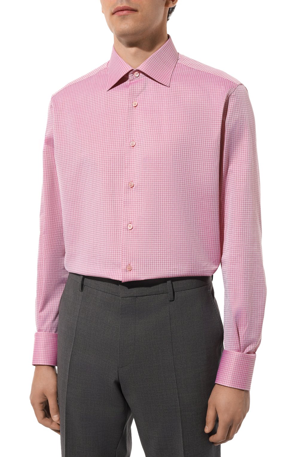 Хлопковая сорочка STEFANO RICCI, арт. MC003678/R2019, фото 4