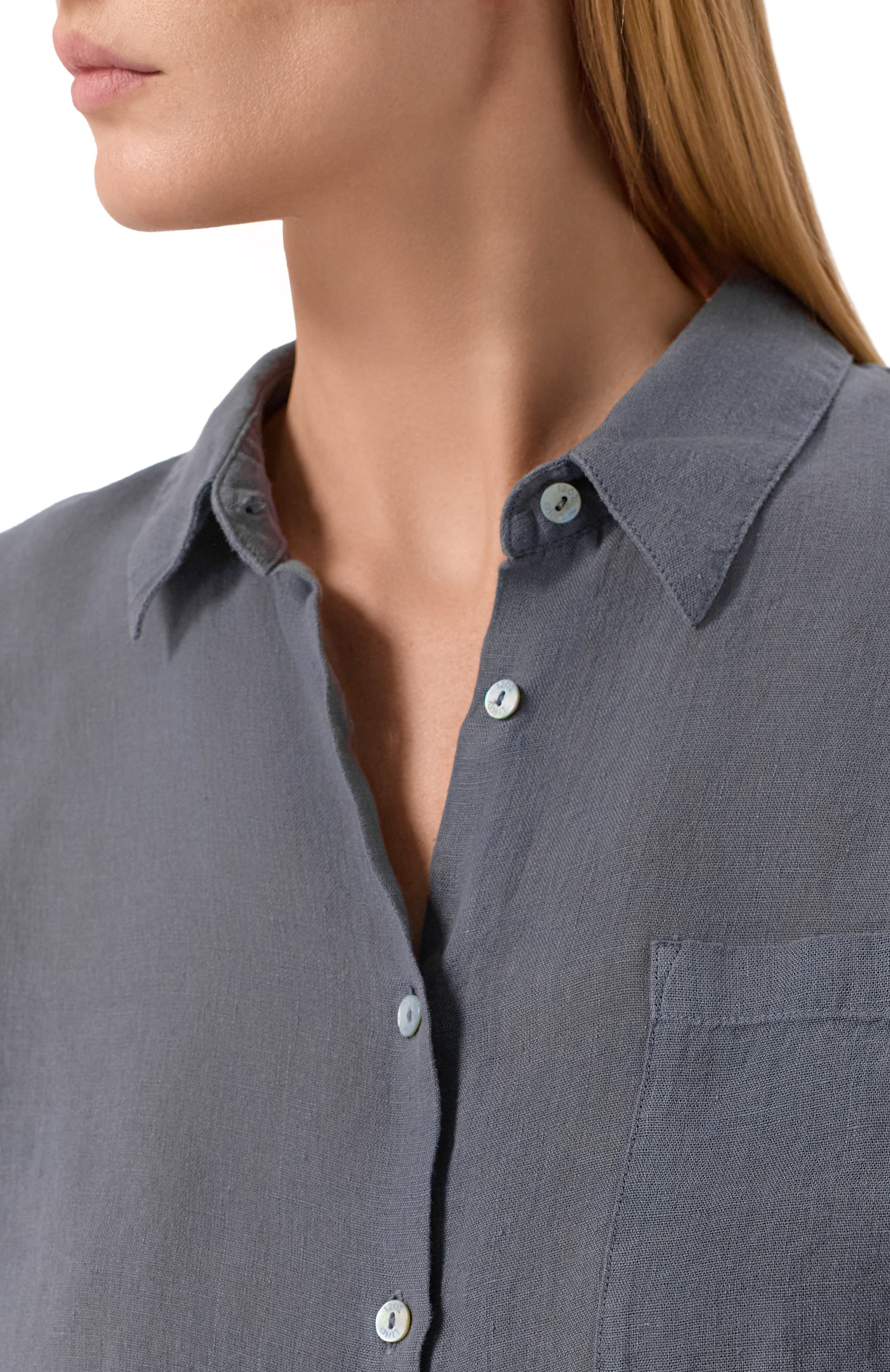 Льняная рубашка 120% LINO, арт. 33ALIW19GE/0000115, фото 5