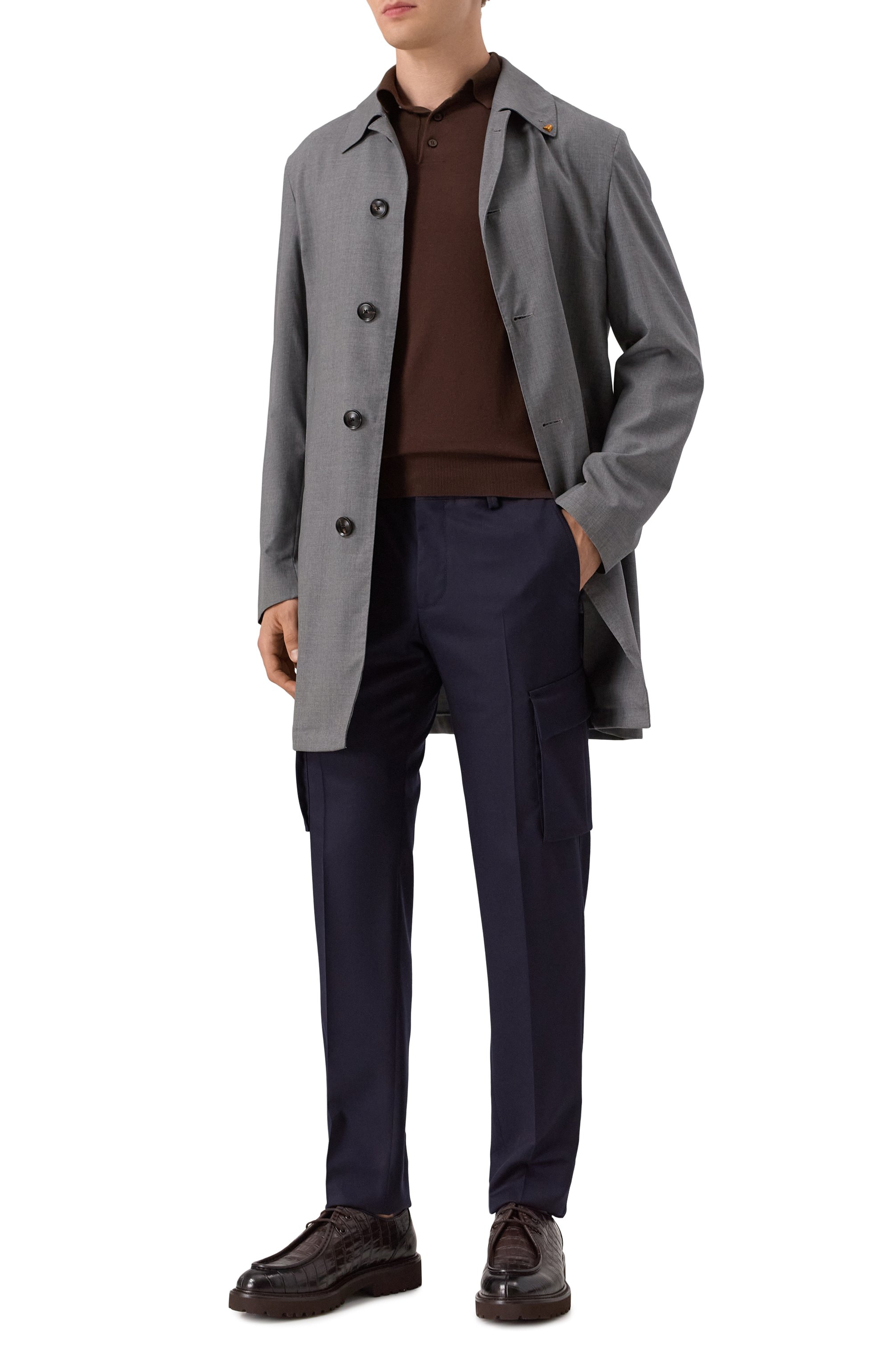 Кожаные дерби DOUCAL'S, арт. DU2737PHILUF023T, фото 2