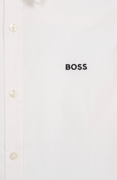 Хлопковая рубашка BOSS, арт. J51626/14A-16A, фото 3