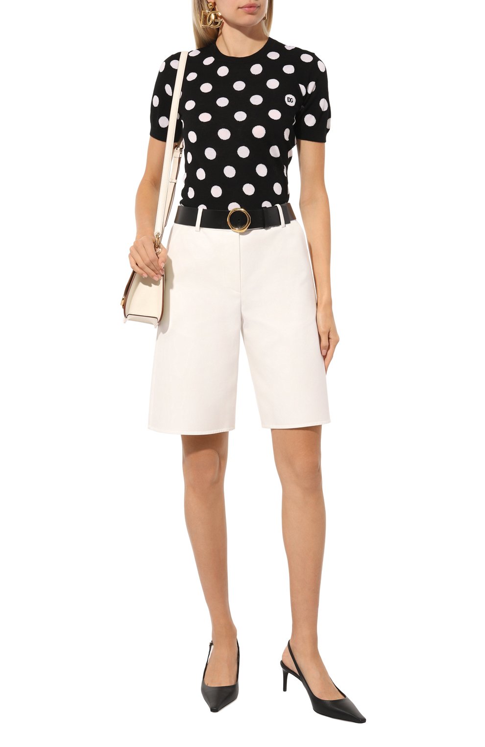 Хлопковые шорты VALENTINO, арт. 5B3RD0G975Y, фото 2