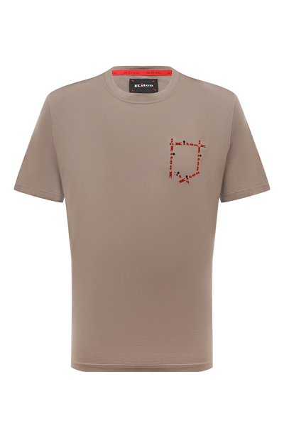 Хлопковая футболка KITON, арт. UK1163W23, фото 1
