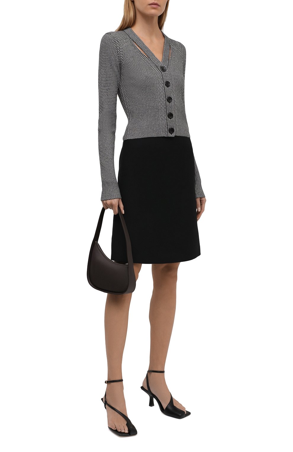 Кожаные босоножки berlin KHAITE черного цвета по цене 88200 руб., арт. F3020-723/BERLIN, фото 2 Кожаные босоножки berlin KHAITE, арт. F3020-723/BERLIN, фото 2