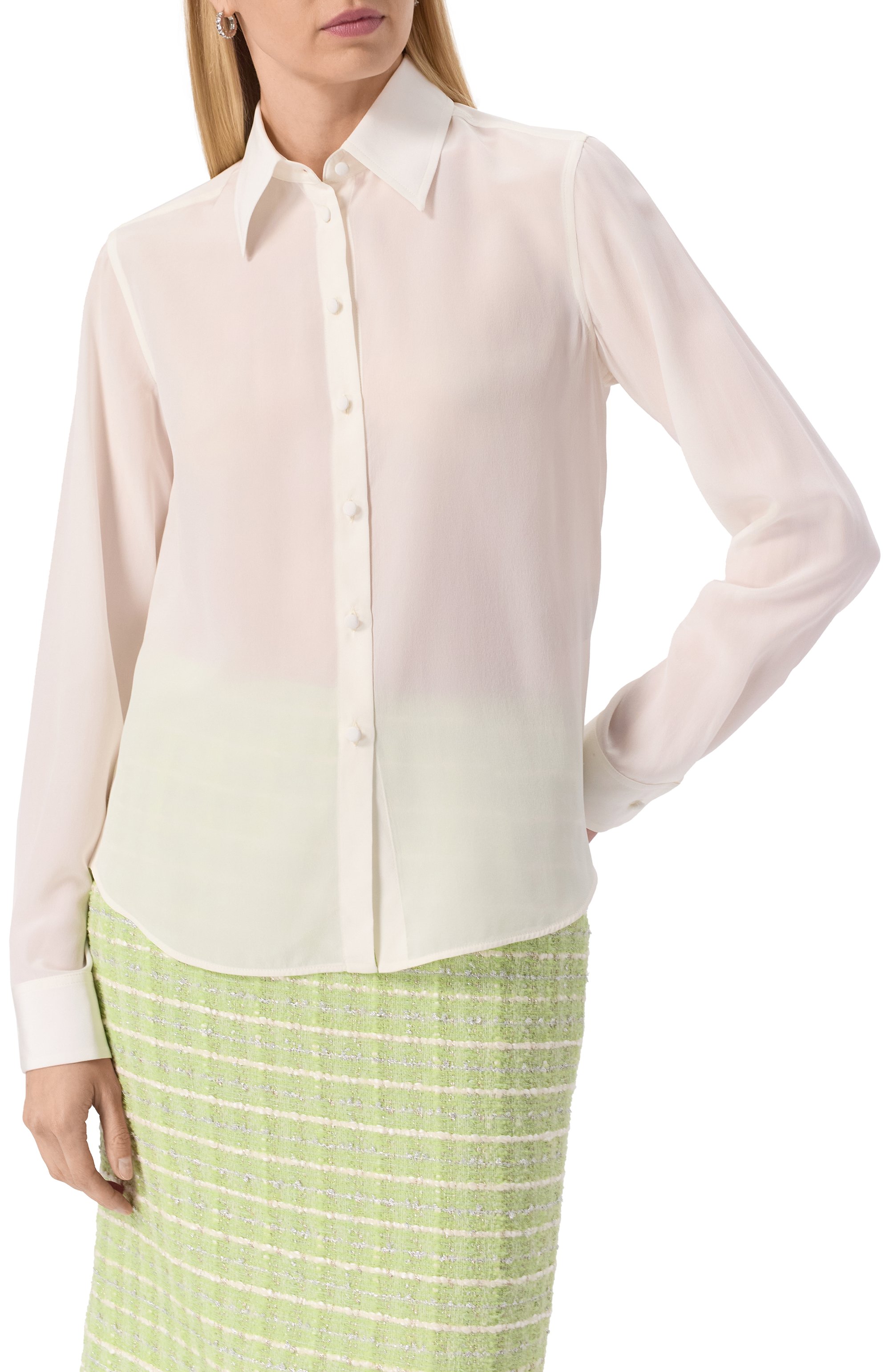 Шелковая рубашка MVST, арт. 25E/X2P/0/G081/5547, фото 3