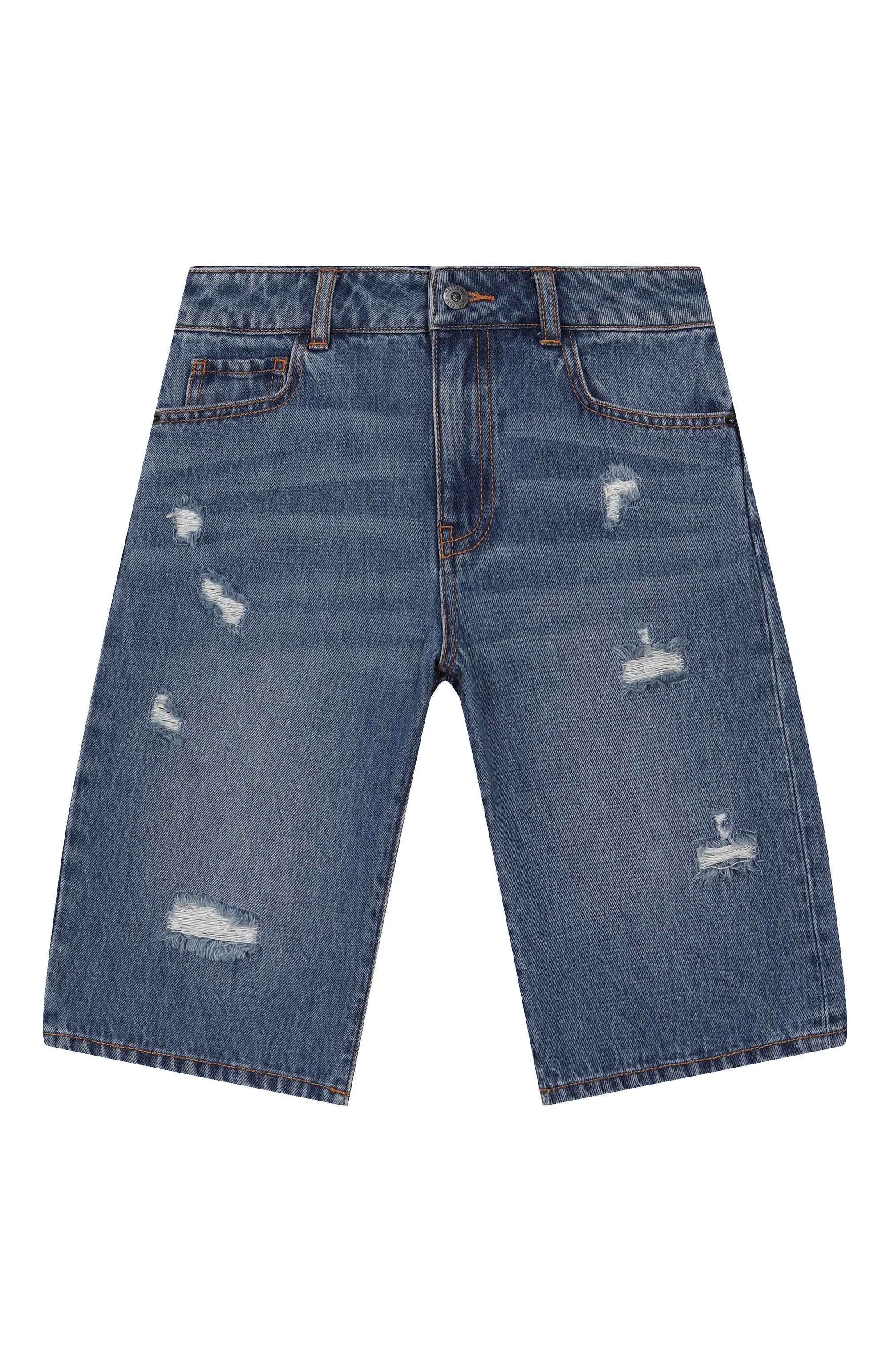 Джинсовые шорты MOSCHINO, арт. HUQ026/L0E35/10-14, фото 1