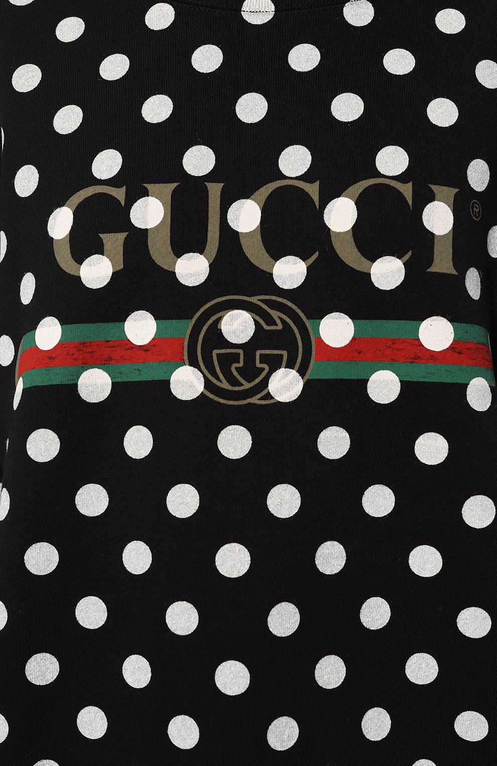 Хлопковый свитшот GUCCI, арт. 617964 XJCLB, фото 5