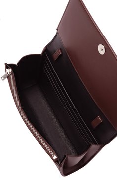 Женская сумка all-day JIL SANDER бордового цвета, арт. J07ZH0012/P5355 | Фото 5 (Материал: Натуральная кожа; Материал сплава: Проставлено; Ремень/цепочка: На ремешке; Драгоценные камни: Проставлено; Размер: mini)