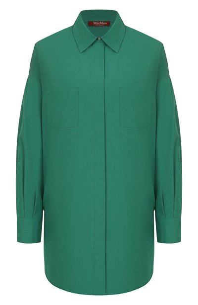 Женская хлопковая рубашка MAX MARA STUDIO, арт. 0DIN0