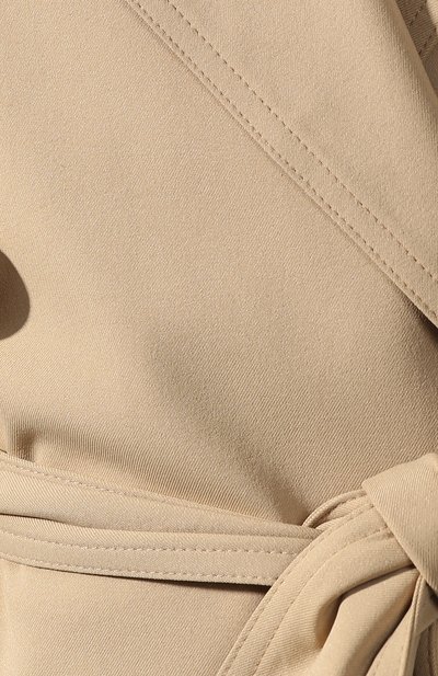 Двубортное пальто BALMAIN бежевого цвета по цене 298000 руб., арт. RF18232/X139, фото 5 Двубортное пальто BALMAIN, арт. RF18232/X139, фото 5