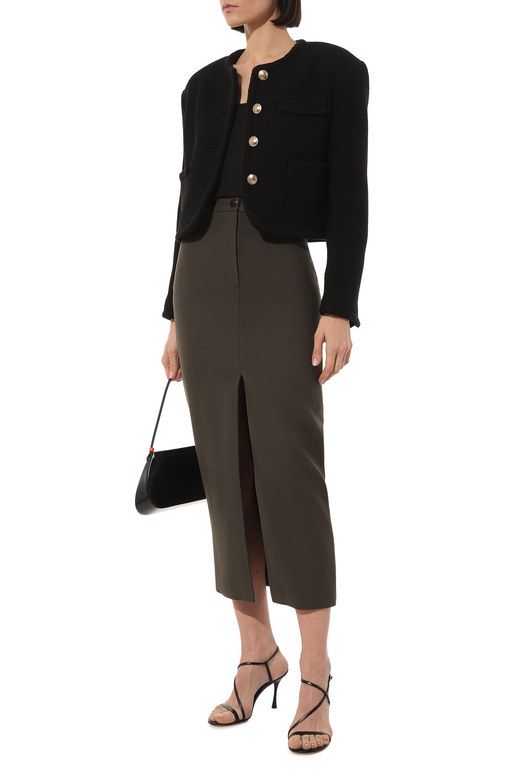 Кожаные босоножки GIANVITO ROSSI, арт. G32222.85LAC.NAPNER0, фото 2