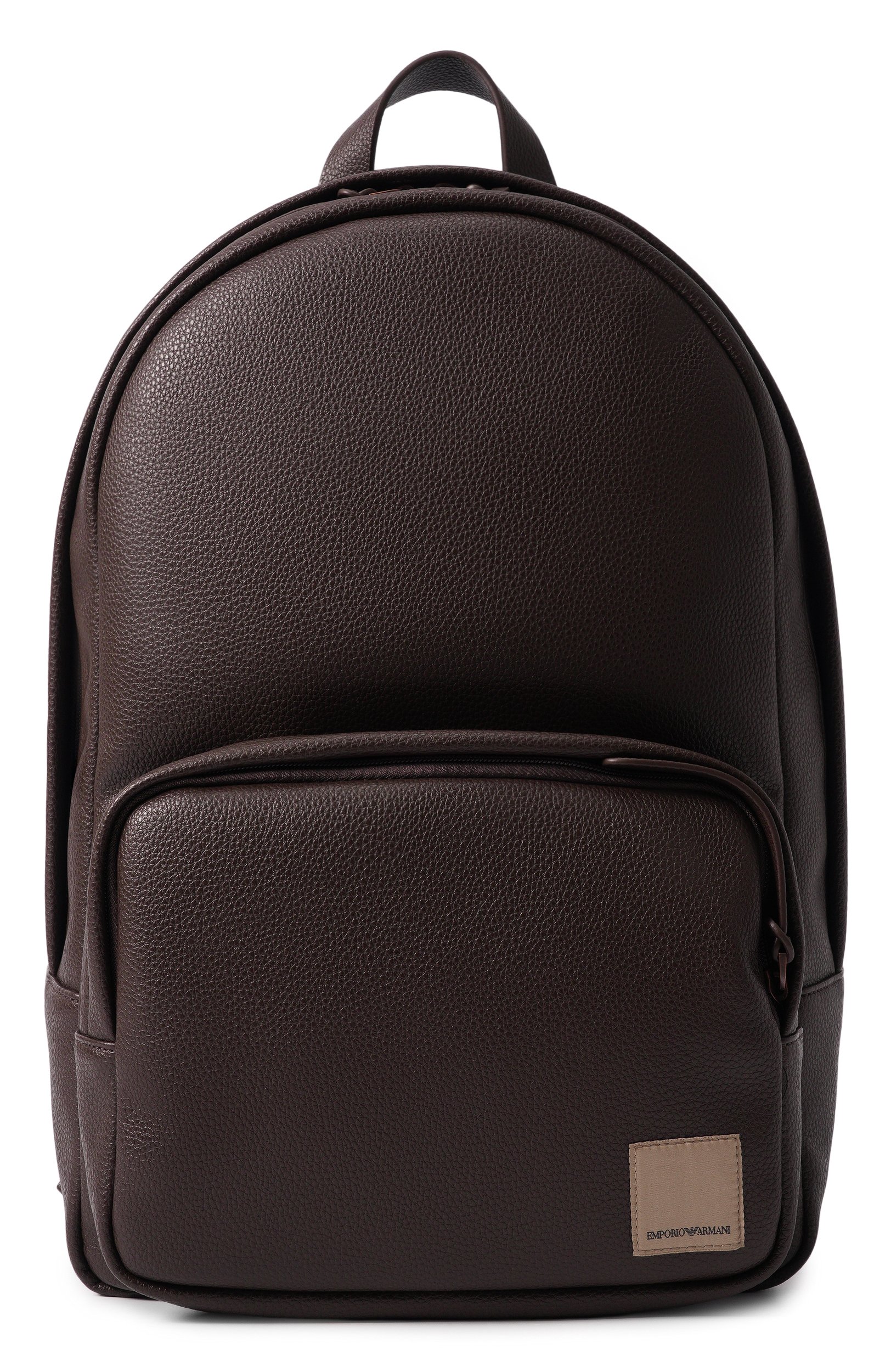 Рюкзак EMPORIO ARMANI темно-коричневого цвета по цене 46550 руб., арт. EM007108/AF29111, фото 1 Рюкзак EMPORIO ARMANI, арт. EM007108/AF29111, фото 1