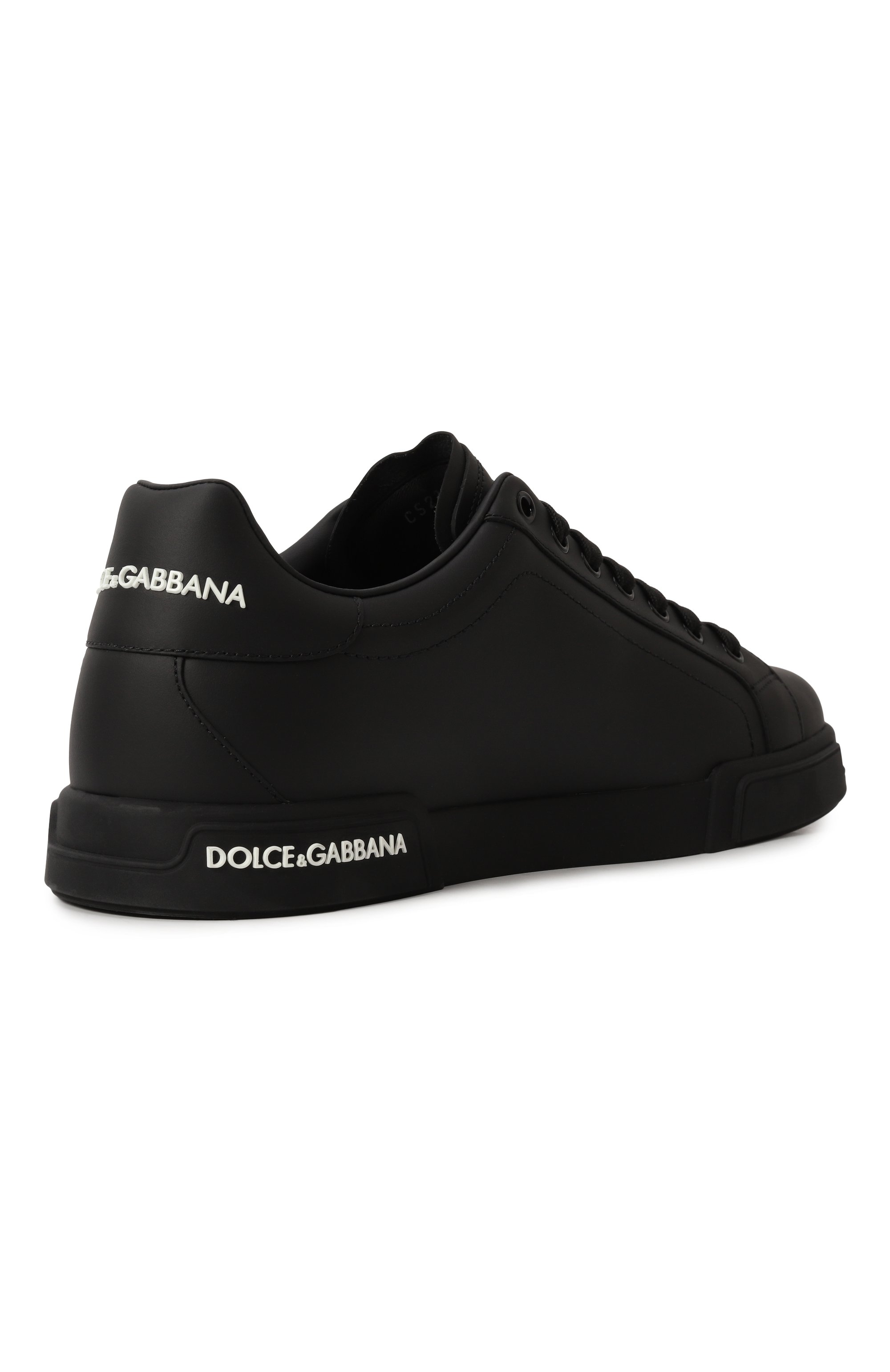 Кожаные кеды portofino DOLCE & GABBANA, арт. CS2213/AA335, фото 5