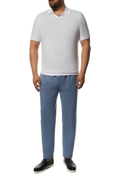 Хлопковые брюки EDUARD DRESSLER, арт. 250138/53W28, фото 2