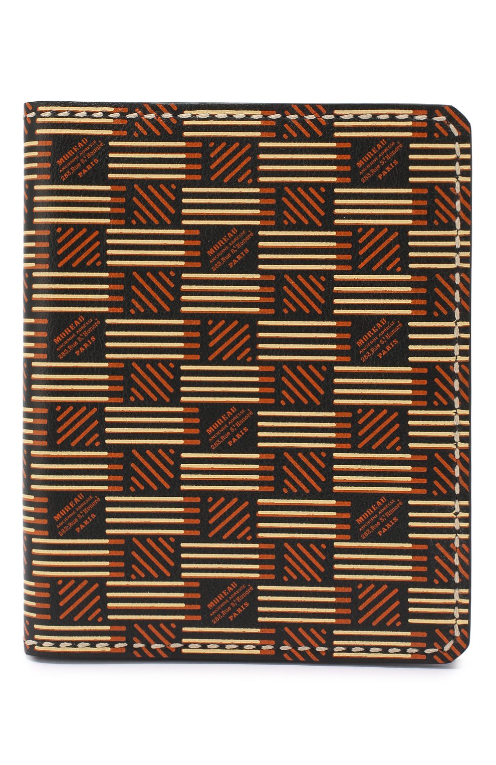 Кожаная обложка для паспорта MOREAU, арт. PW7C07I0V0STSTB, фото 1