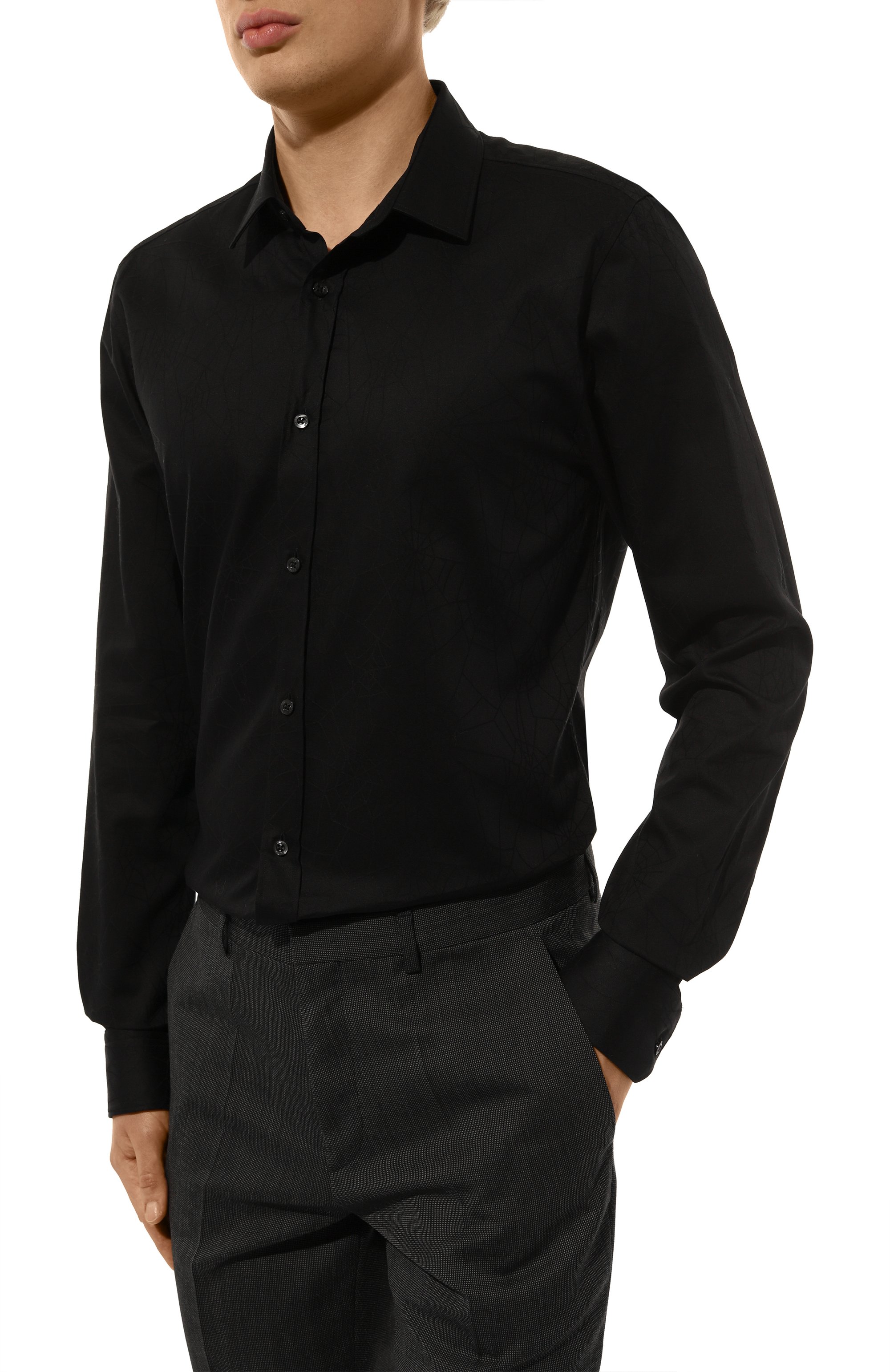 Хлопковая сорочка HUGO, арт. 50534078, фото 3