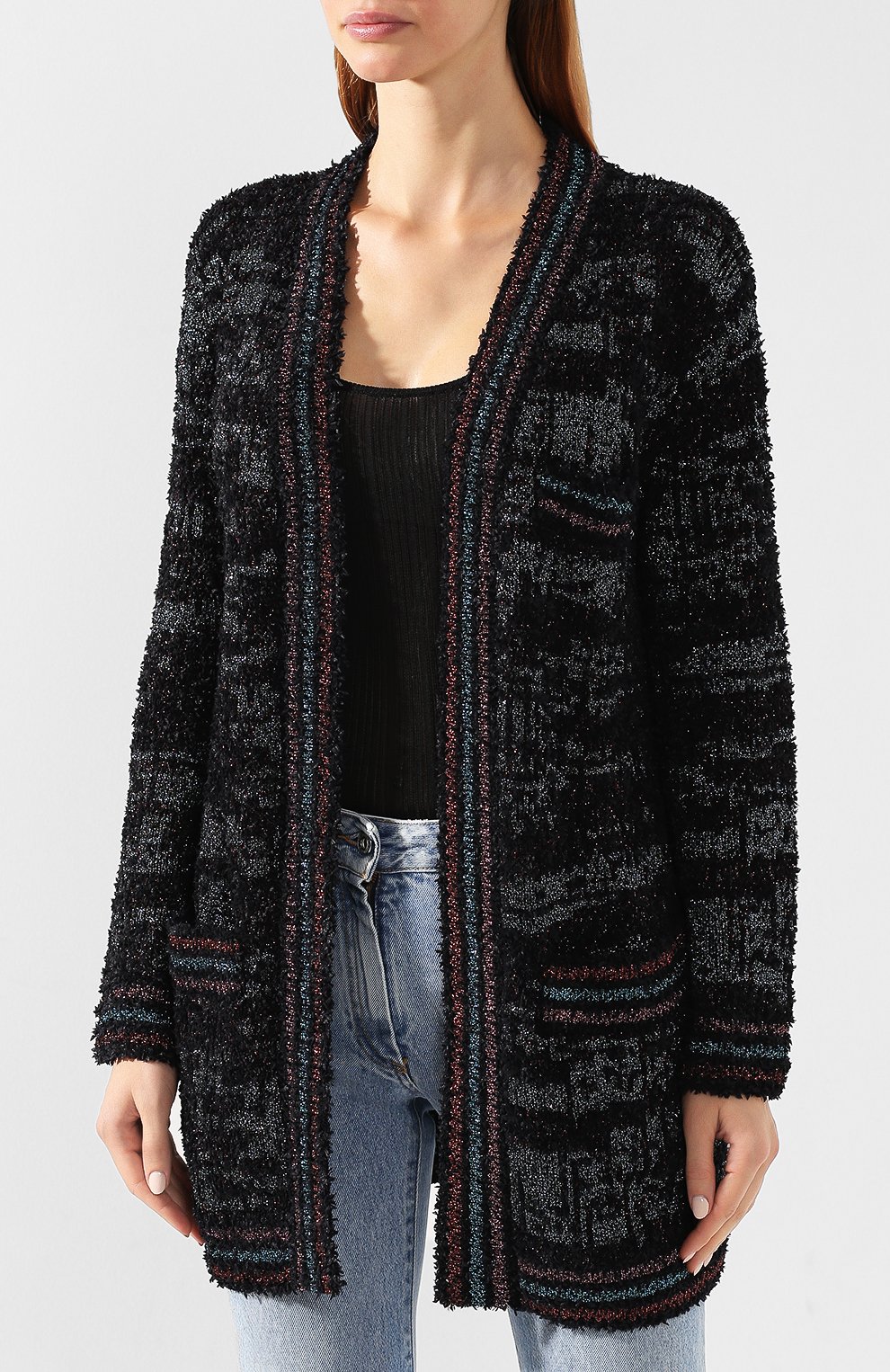 Кардиган M MISSONI разноцветного цвета по цене 69950 руб., арт. 2DF00023/2K002C, фото 3 Кардиган M MISSONI, арт. 2DF00023/2K002C, фото 3