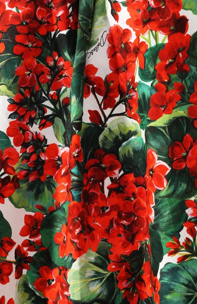 Хлопковый топ DOLCE & GABBANA красного цвета по цене 67950 руб., арт. F71J7T/HS5CL, фото 5 Хлопковый топ DOLCE & GABBANA, арт. F71J7T/HS5CL, фото 5