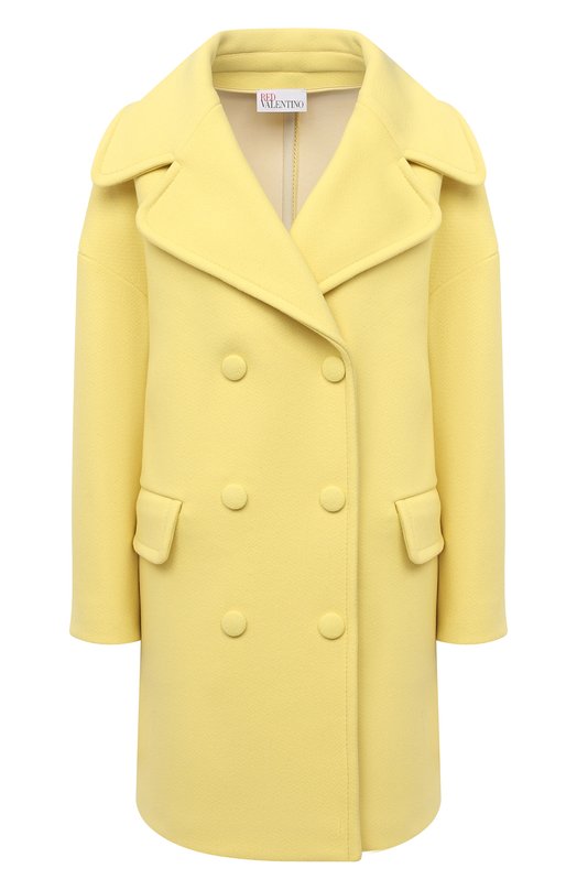 

Шерстяное пальто REDVALENTINO, Жёлтый