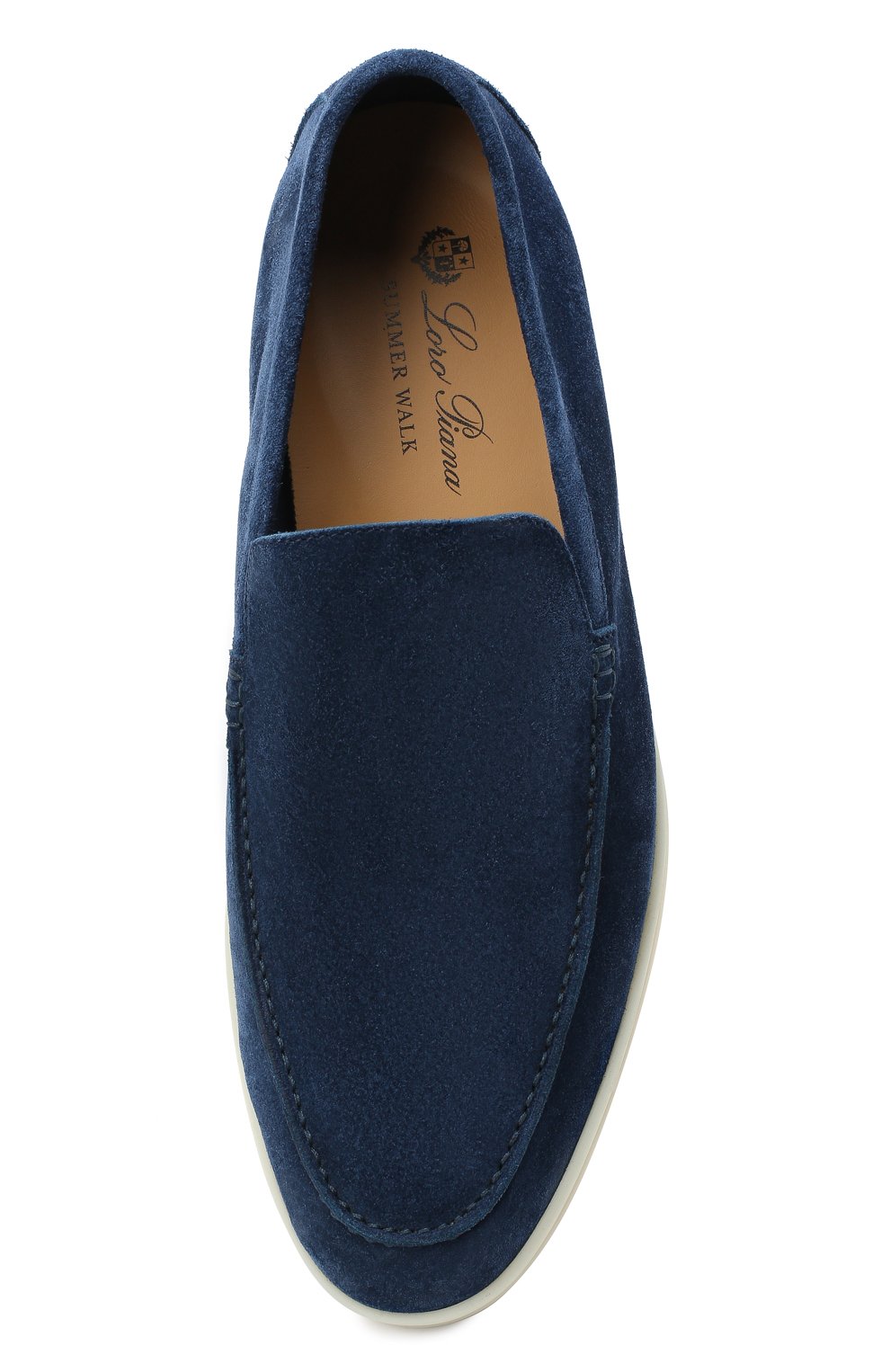 Замшевые лоферы summer walk LORO PIANA, арт. FAE8124, фото 5