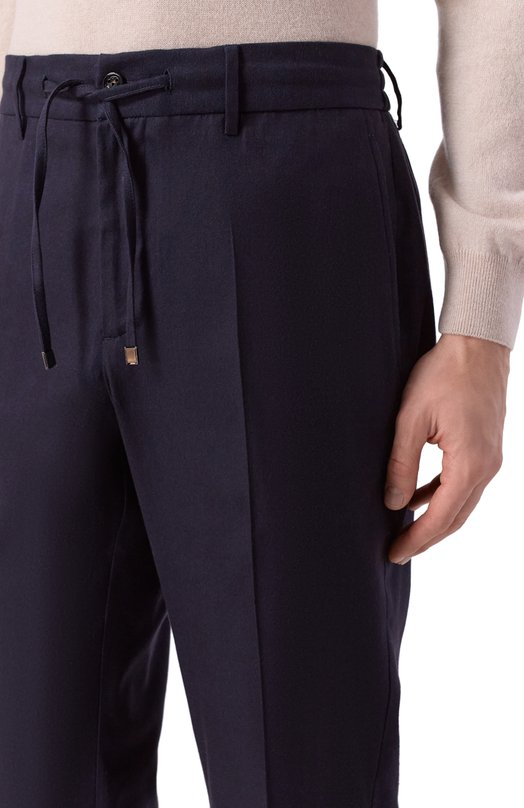 Брюки из хлопка и лиоцелла Berwich SPIAGGIA 20/AB1474 Синий  SPIAGGIA 20/AB1474 Фото 5