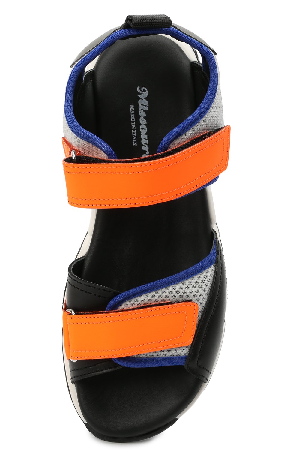 Кожаные сандалии MISSOURI разноцветного цвета по цене 17600 руб., арт. 21177/35-41, фото 4 Кожаные сандалии MISSOURI, арт. 21177/35-41, фото 4