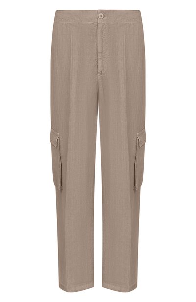 Мужские льняные брюки-карго INLINUM, арт. CARG0RU/TR0PEA