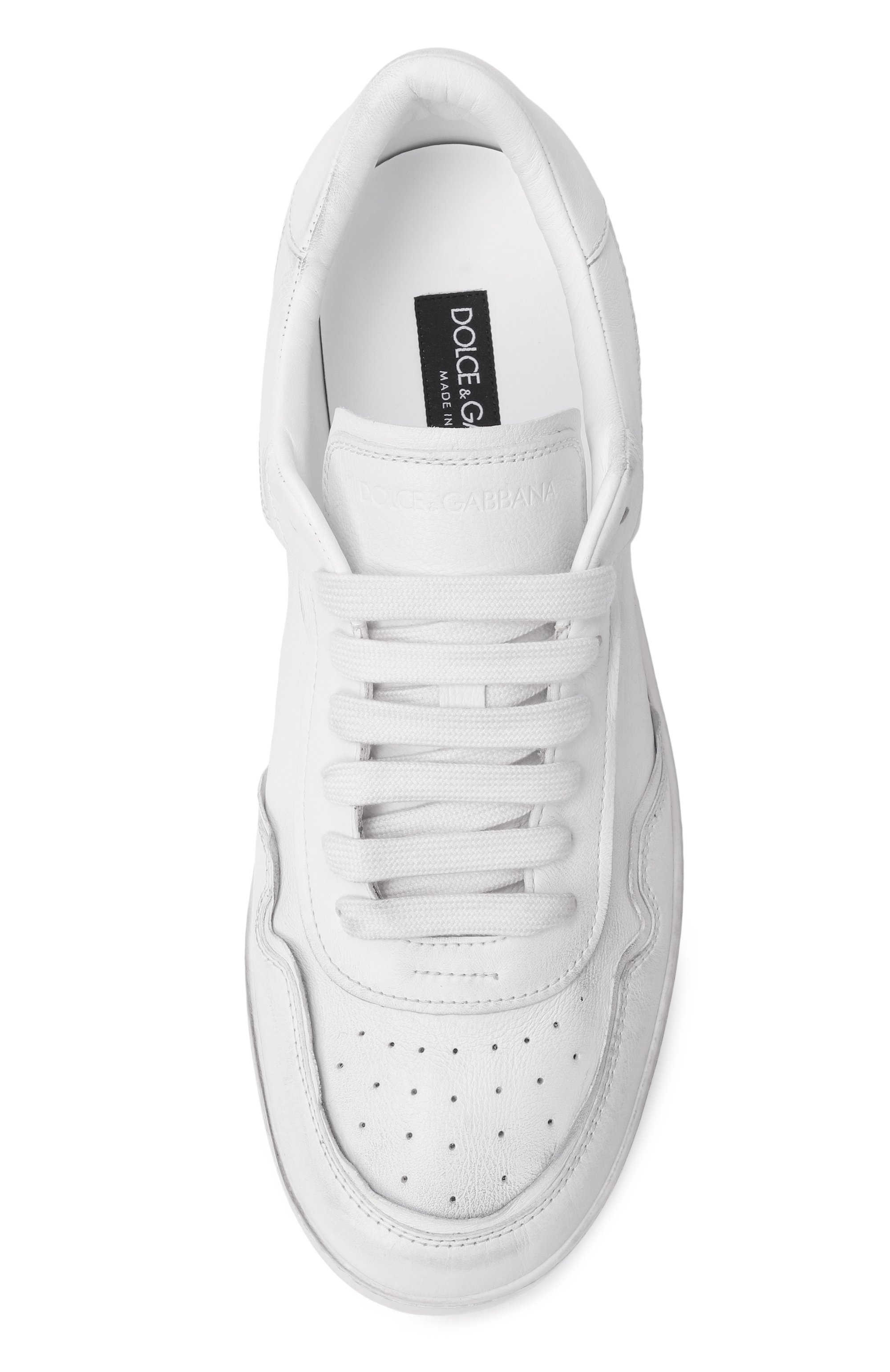 Кожаные кеды portofino DOLCE & GABBANA, арт. CS2378/AW467, фото 6